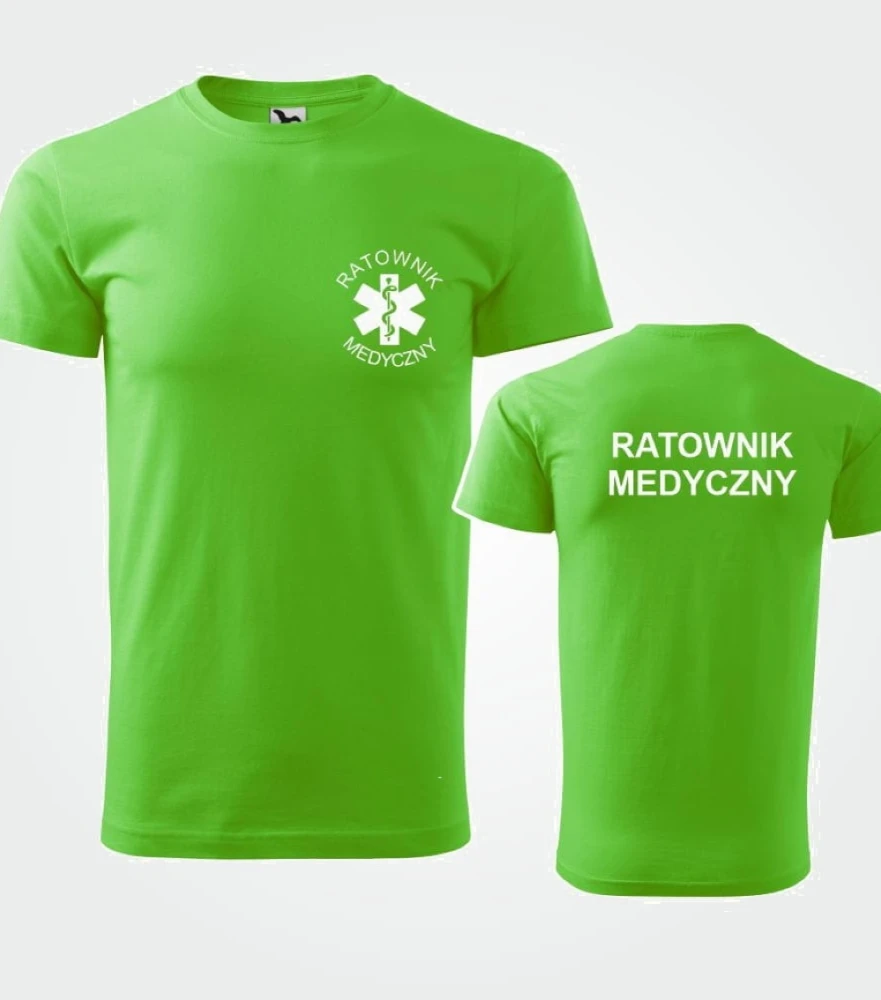 Koszulka Męska Medyczna Ratownik Medyczny