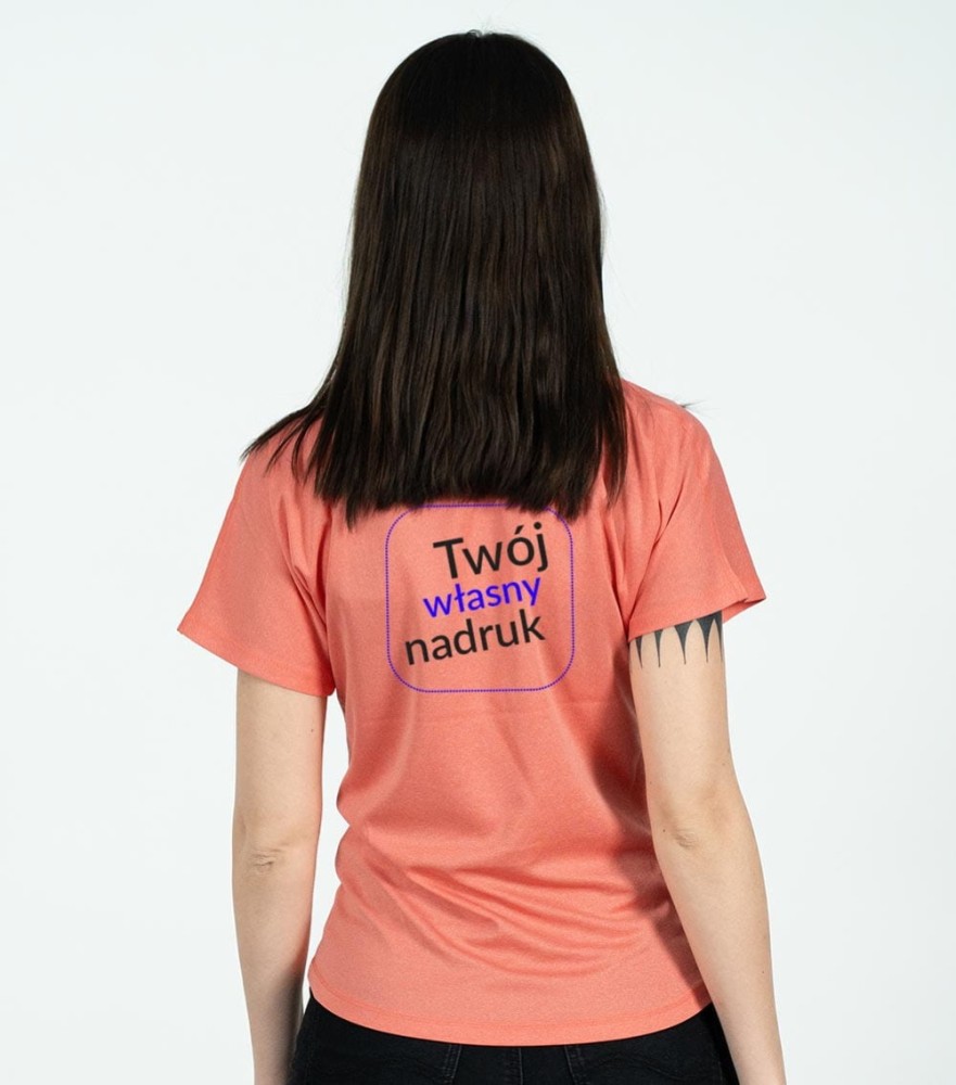 Koszulka Damska T-shirt Chance Z Własnym Nadrukiem