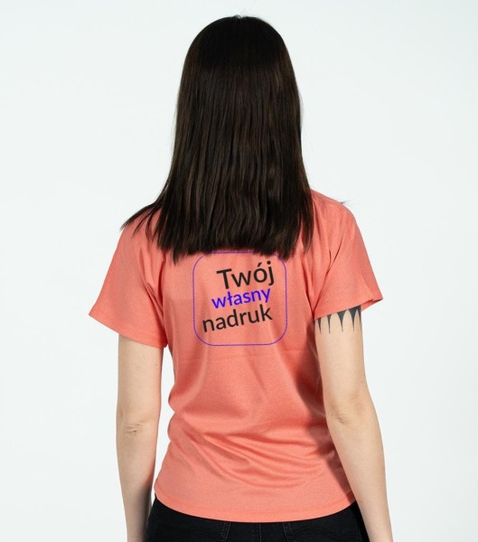 Koszulka Damska T-shirt Chance Z Własnym Nadrukiem
