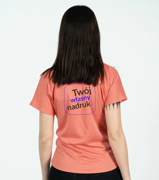 Koszulka Damska T-shirt Chance Z Własnym Nadrukiem
