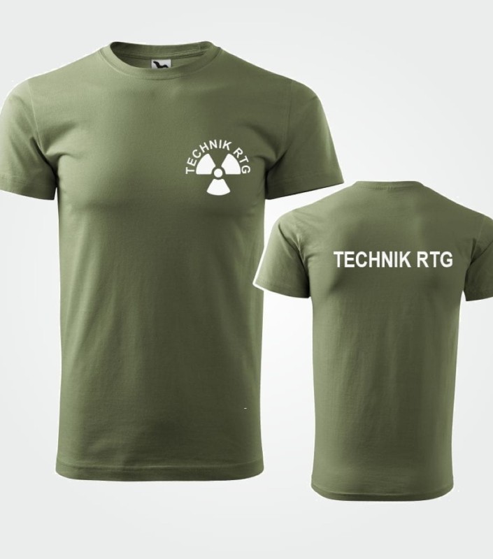 Koszulka Męska Medyczna Technik RTG