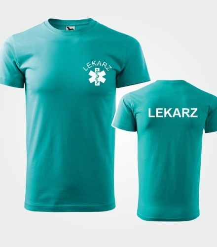Koszulka Męska Lekarz 160g - Basic