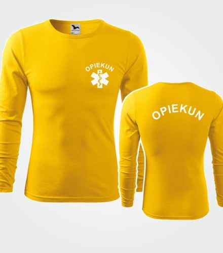 Koszulka Długi Rękaw Męska Opiekun 160g - Fit-T LS 