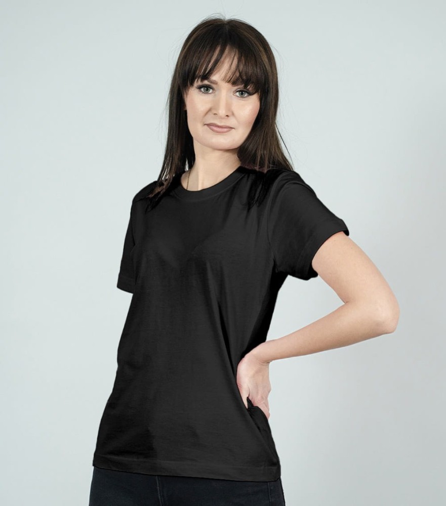 Koszulka Damska T-shirt Basic Z Własnym Nadrukiem