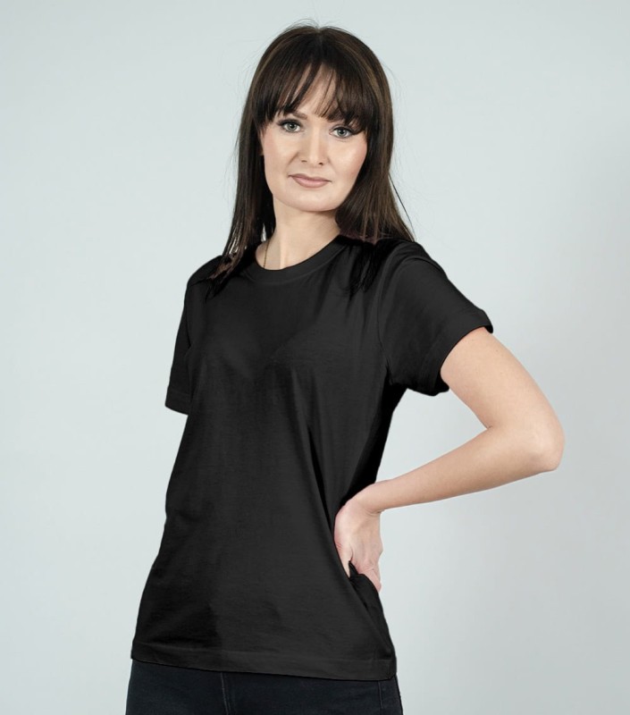 Koszulka Damska T-shirt Basic Z Własnym Nadrukiem