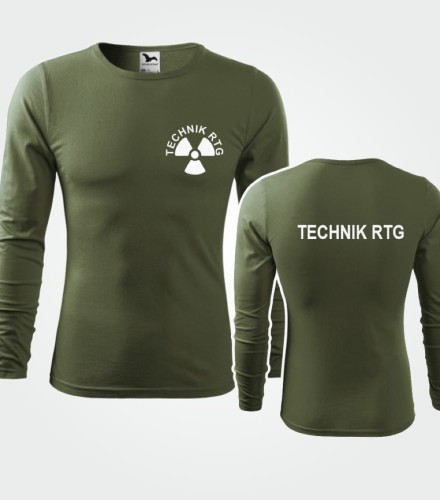 Koszulka Długi Rękaw Męska Technik RTG 160g - Fit-T LS