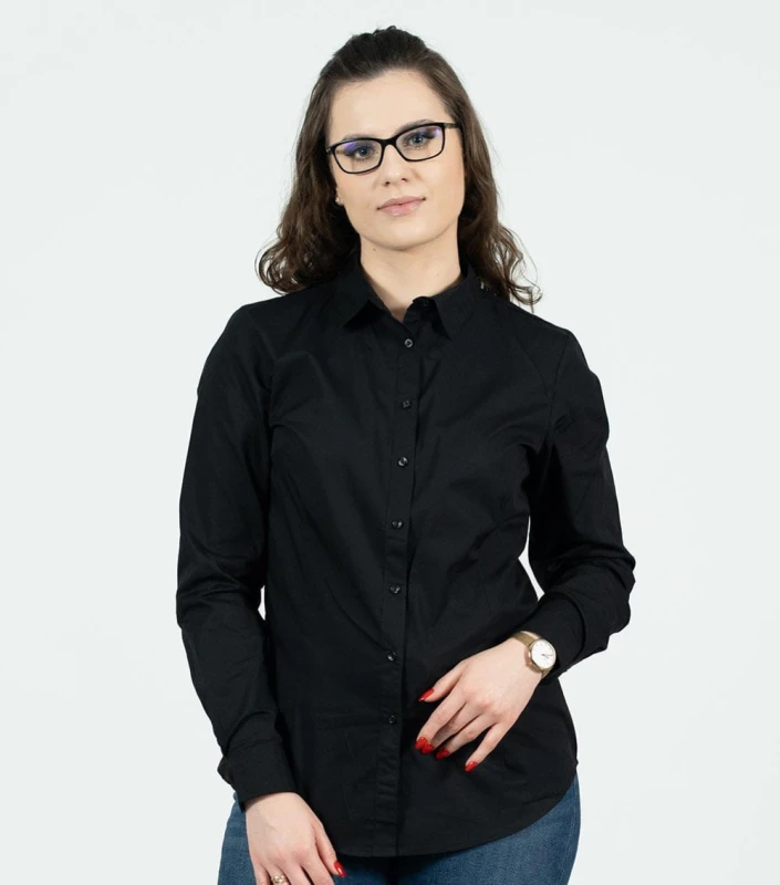 Koszula Damska Długi Rękaw Style LS z Własnym Nadrukiem