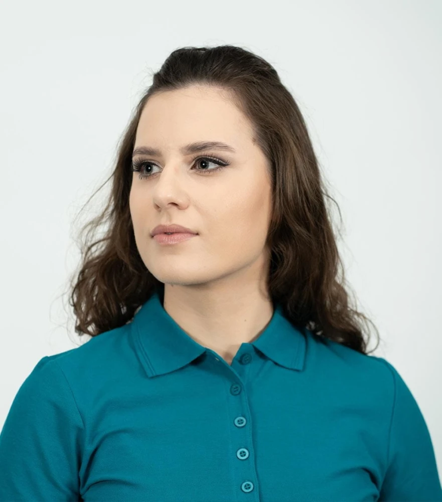 Koszulka Damska Polo Pique Z Własnym Nadrukiem