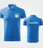 Koszulka Męska Medyczna Polo Lekarz