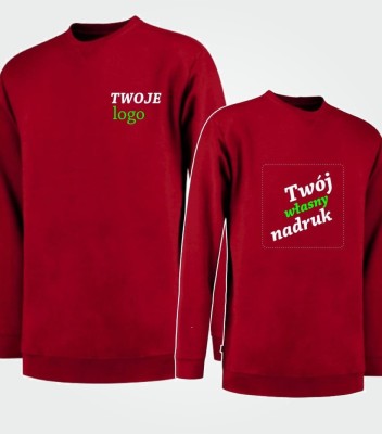 Bluza Unisex z Własnym Nadrukiem 280g - Sweater