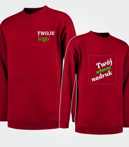 Bluza Unisex z Własnym Nadrukiem 280g - Sweater