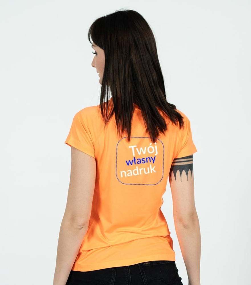 Koszulka Damska Sportowa Destiny Z Własnym Nadrukiem