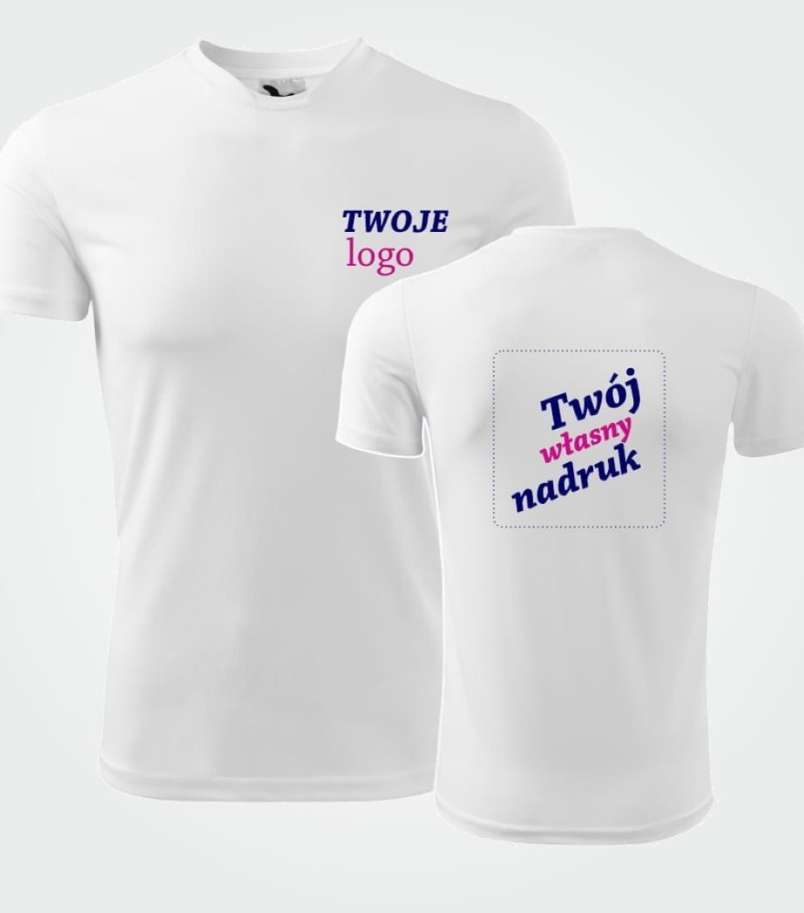 Koszulka Dziecięca Sportowa z Własnym Nadrukiem