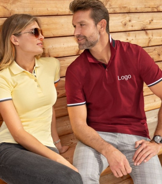 Koszulka Męska Polo Collar Up Z Twoim Nadrukiem