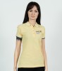 Koszulka Damska Polo Collar Up Z Własnym Nadrukiem