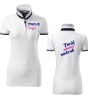 Koszulka Damska Polo Collar Up Z Twoim Nadrukiem