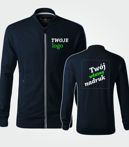 Bluza Męska z Własnym Nadrukiem 320g - Bomber
