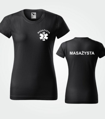 Koszulka Damska Masażysta 160g - Basic