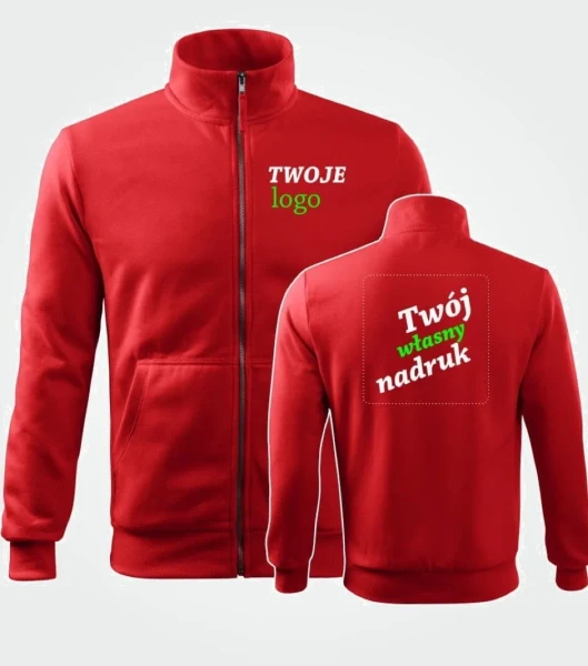 Bluza Męska Adventure Z Własnym Nadrukiem