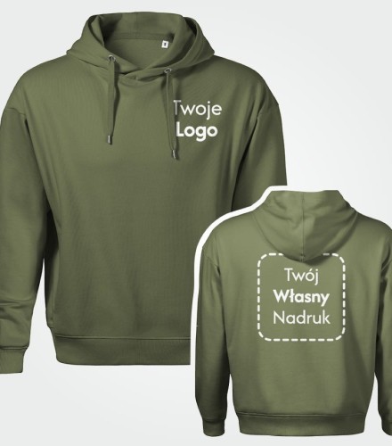 Bluza Męska z Własnym Nadrukiem 280g - Moon