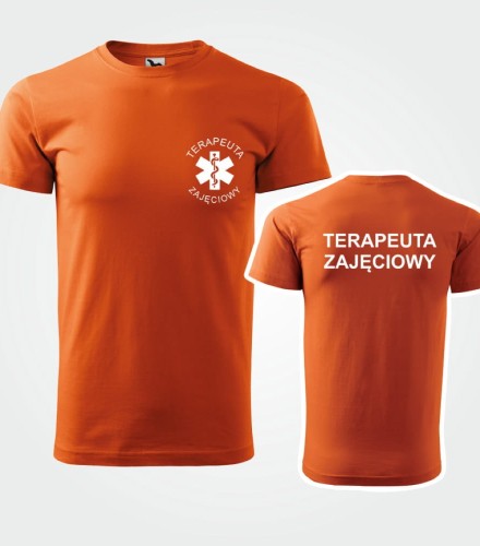 Koszulka Męska Terapeuta Zajęciowy 160g - Basic