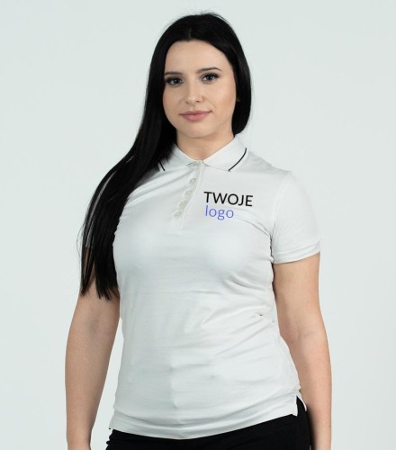 Koszulka Damska z Własnym Nadrukiem 160g - Polo Grand
