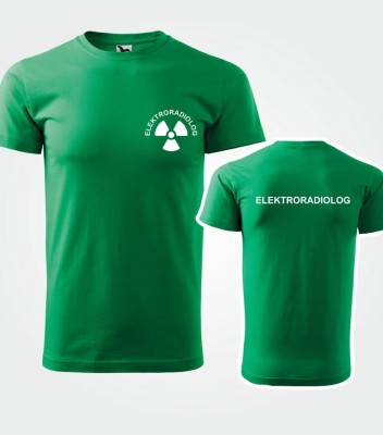 Koszulka Męska Elektroradiolog 160g - Basic