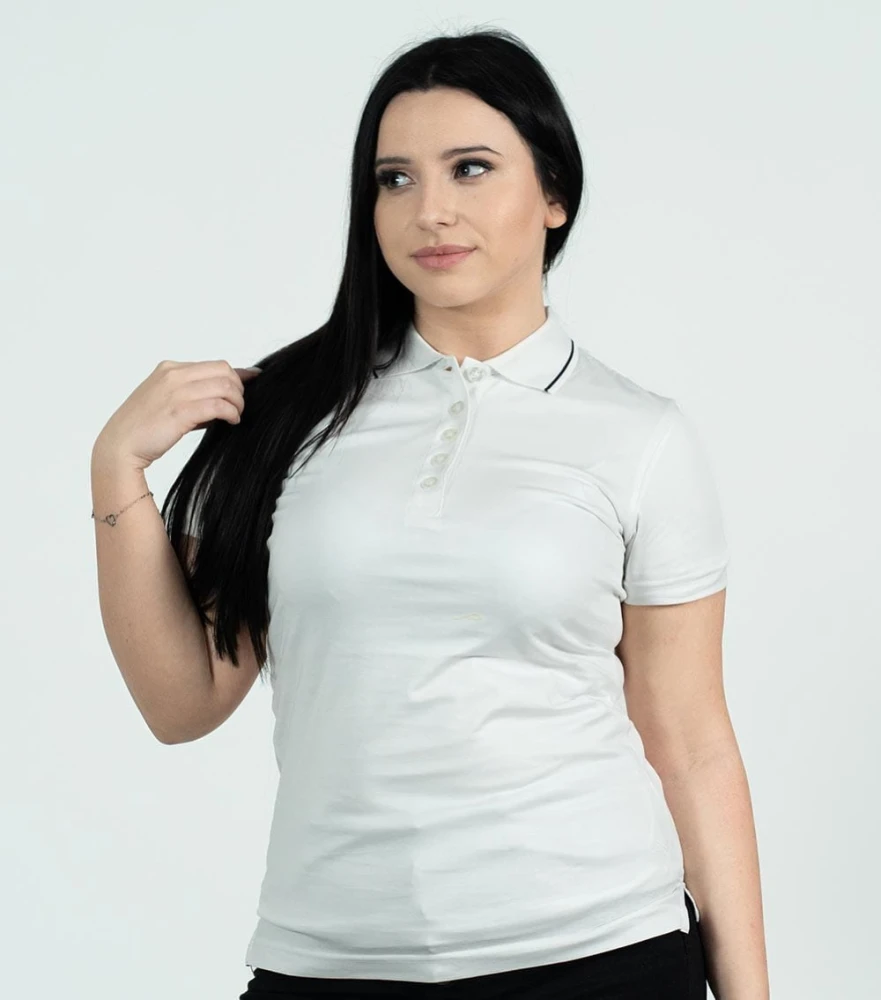 Koszulka Damska Polo Grand Z Własnym Nadrukiem