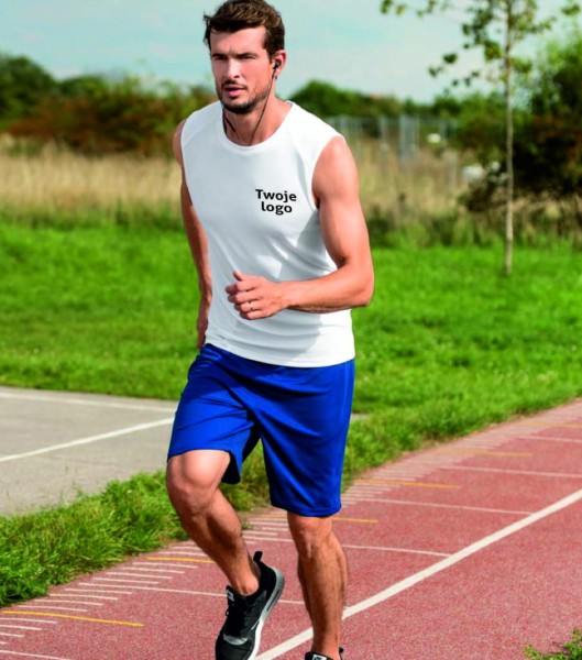 Top Męski Sportowy Breeze z Twoim Nadrukiem