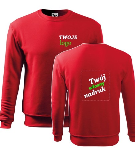 Bluza Męska z Własnym Nadrukiem 300g – Essential