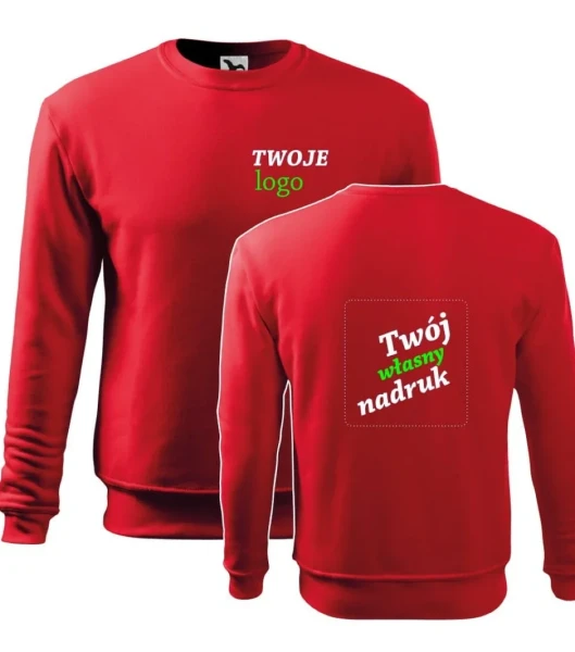 Bluza Męska/Dziecięca Essential Z Własnym Nadrukiem