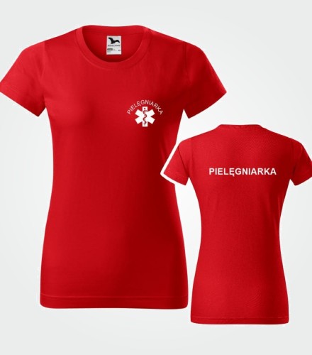 Koszulka Damska Pielęgniarka 160g - Basic