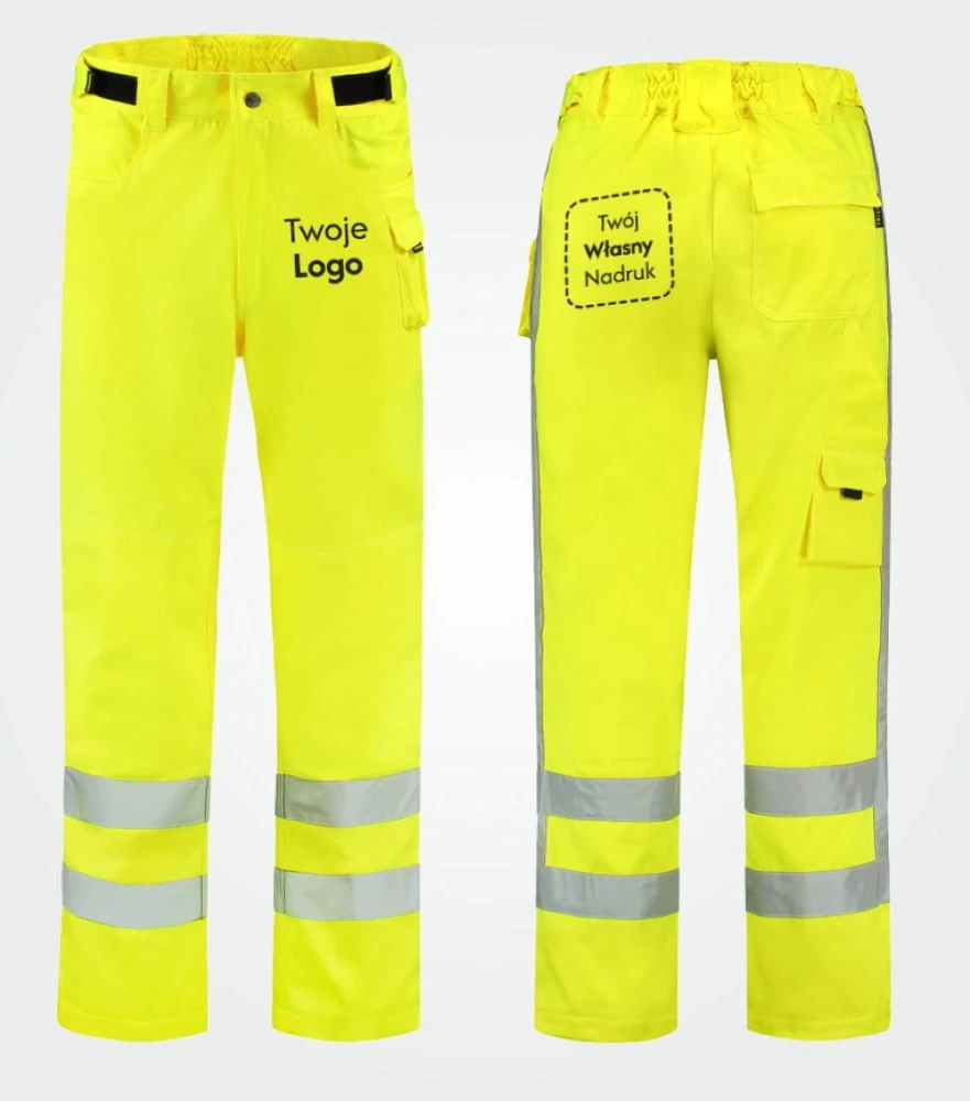 Spodnie Unisex Robocze RWS z Własnym Nadrukiem