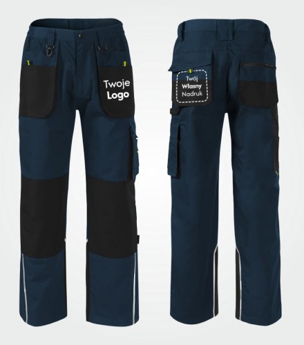 Spodnie Męskie Robocze z Własnym Nadrukiem 270g - Ranger