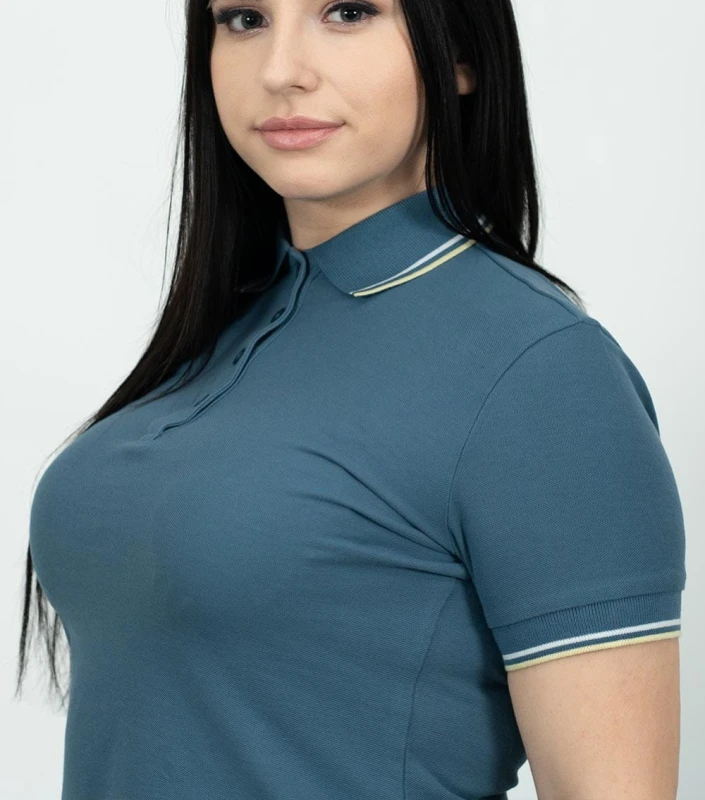 Koszulka Damska Polo Focus Z Własnym Nadrukiem