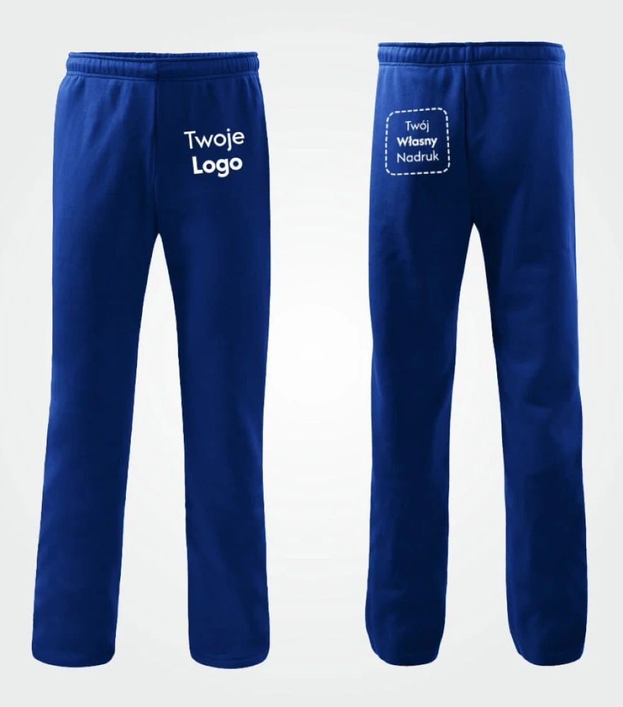 Spodnie Męskie Dresowe Comfort z Własnym Nadrukiem