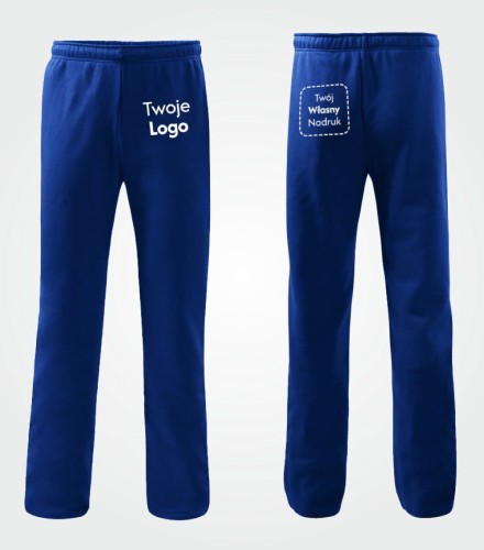 Spodnie Męskie Dresowe z Własnym Nadrukiem 300g – Comfort