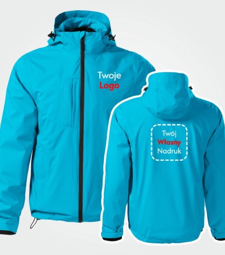 Kurtka Męska z Własnym Nadrukiem 220g - Pacific 3w1