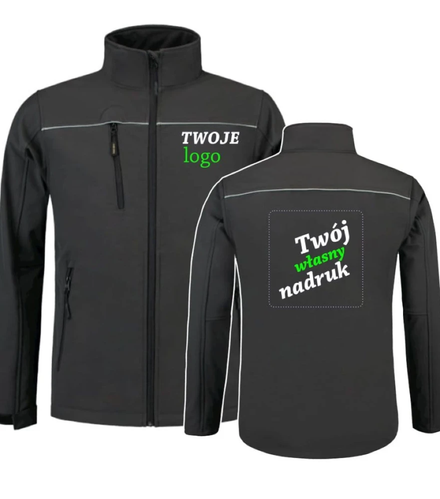 Kurtka Unisex Luxury Z Własnym Nadrukiem