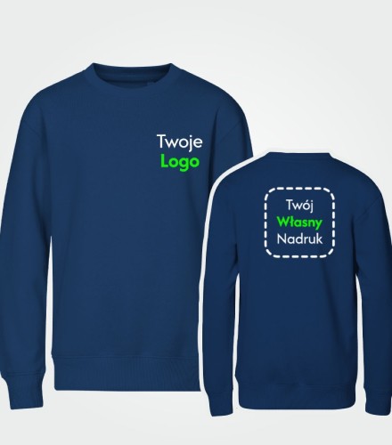 Bluza Dziecięca z Własnym Nadrukiem 280g - Crew