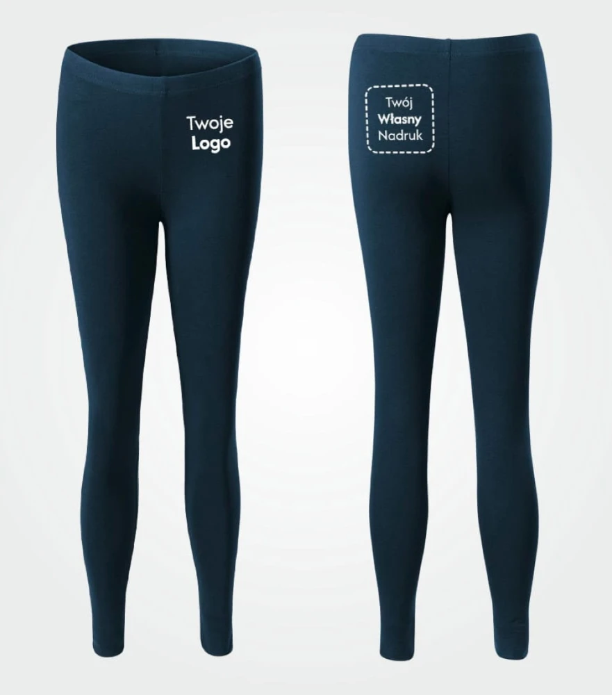 Legginsy Damskie z Własnym Nadrukiem 190g - Balance