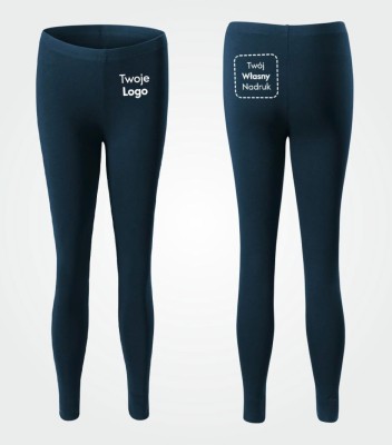 Legginsy Damskie z Własnym Nadrukiem 190g - Balance