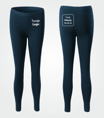 Legginsy Damskie z Własnym Nadrukiem 190g - Balance