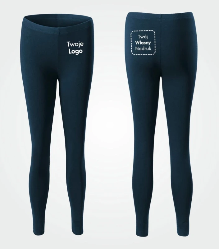 Legginsy Damskie Balance z Własnym Nadrukiem