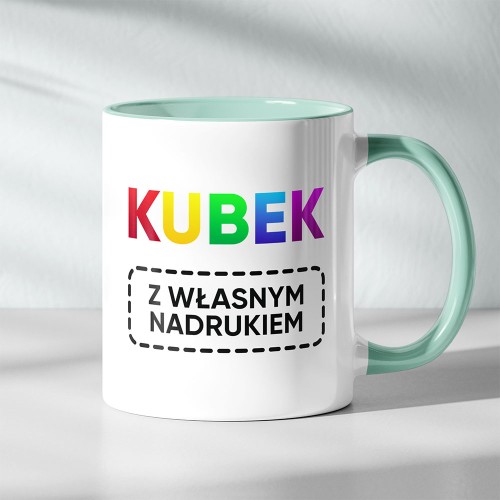 Kubek Miętowy Z Logo Firmy