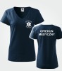 Koszulka V-neck Damska Opiekun Medyczny 180g - Dream