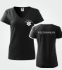 Koszulka V-neck Damska Fizjoterapeuta 180g - Dream