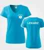 Koszulka V-neck Damska Lekarz 180g - Dream