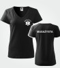 Koszulka V-neck Damska Masażysta 180g - Dream