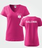 Koszulka V-neck Damska Salowa 180g - Dream